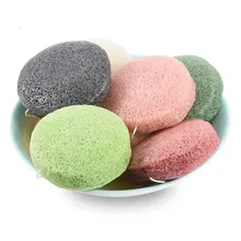 Спонж-Конняку натуральный спонж моющее средство уход за лицом Flutter спонж для очищения косметический отшелушивающий инструмент для умывания кожи