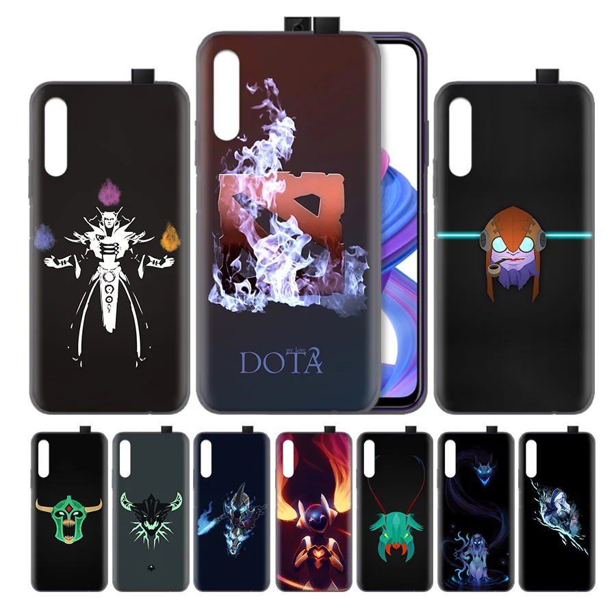 

Silicone Case Cover for Huawei Honor 8X 8C 8A 8S 9X 10 20 20i V20 Play Y5 Y7 Y9 Lite Pro Prime 2019 Nova 4e Dota 2 Game