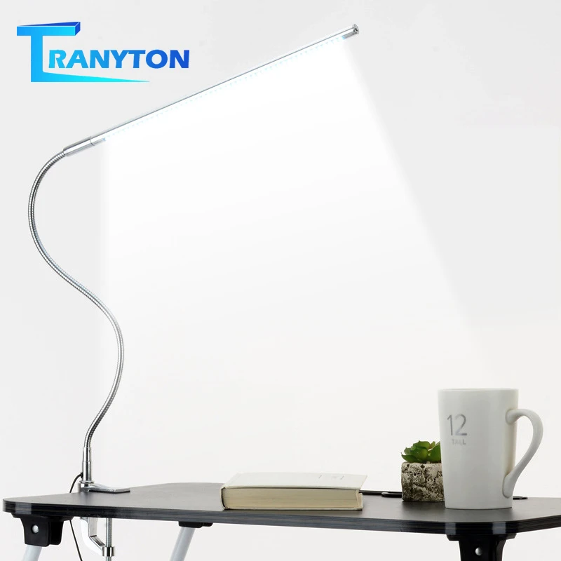 Long Arm Table Lamp 48 LEDs Clip Mounted Office LED Desk Lamp USB Flexible Gooseneck Eye-protection Reading Lamps for Work Study Long Arm Table Lamp 48 LEDs Clip Mounted Office LED Desk Lamp USB Flexible Gooseneck Eye-protection Reading Lamps for Work Study