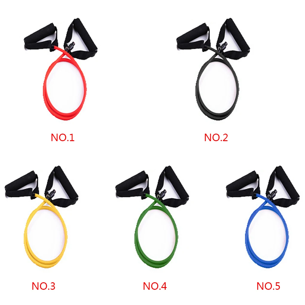 Yoga Tensile Pull Rope Fitness Resistance Bands Pilates Muscle Training Elastic Band Rope Workout Expander Tube