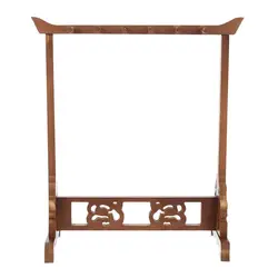 1Pc Vintage Hanging Brush Pen Holder Four Treasures Calligraphy Holder (As Shown)
