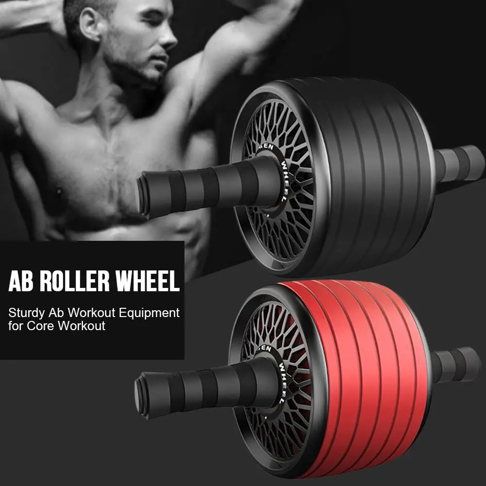 

New Ab Roller Wheel - Sturdy Ab Workout Equipment For Core Workout - Ab Exercise Equipment As Abdominal Muscle Toner Equipment
