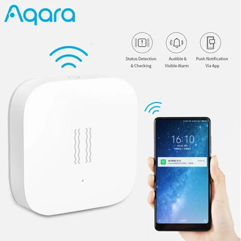

Aqara Smart Motion Sensor Vibration Sensor Smart Home ZigBee Gateway Control Shock Sensor For Xiaomi Mi Home APP