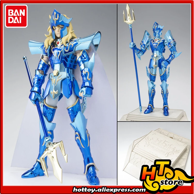 100% Оригинальный BANDAI Tamashii Наций Saint Cloth миф фигурку-морской император Посейдон 15th