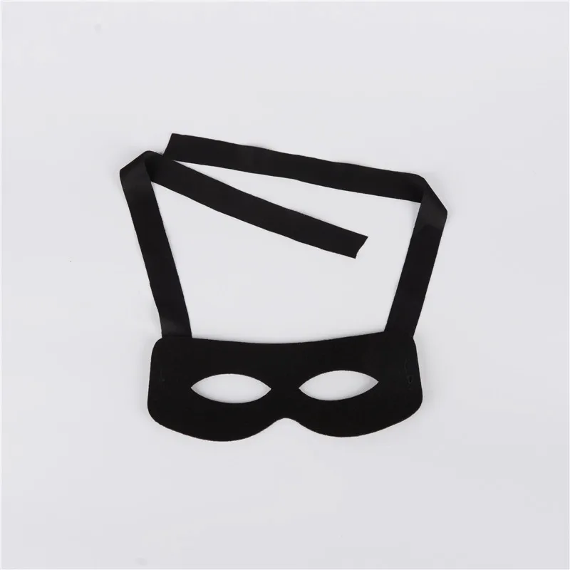 Mascaras Хэллоуин для мужчин Зорро косплей маска черная ткань Хэллоуин реквизиты карнавальные Вечерние Маски таинственный маскер Половина лица маска для глаз