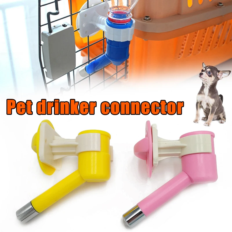 Para beber de colgando a prueba de fugas de Gato dosificador de agua para perro para fuente de B99