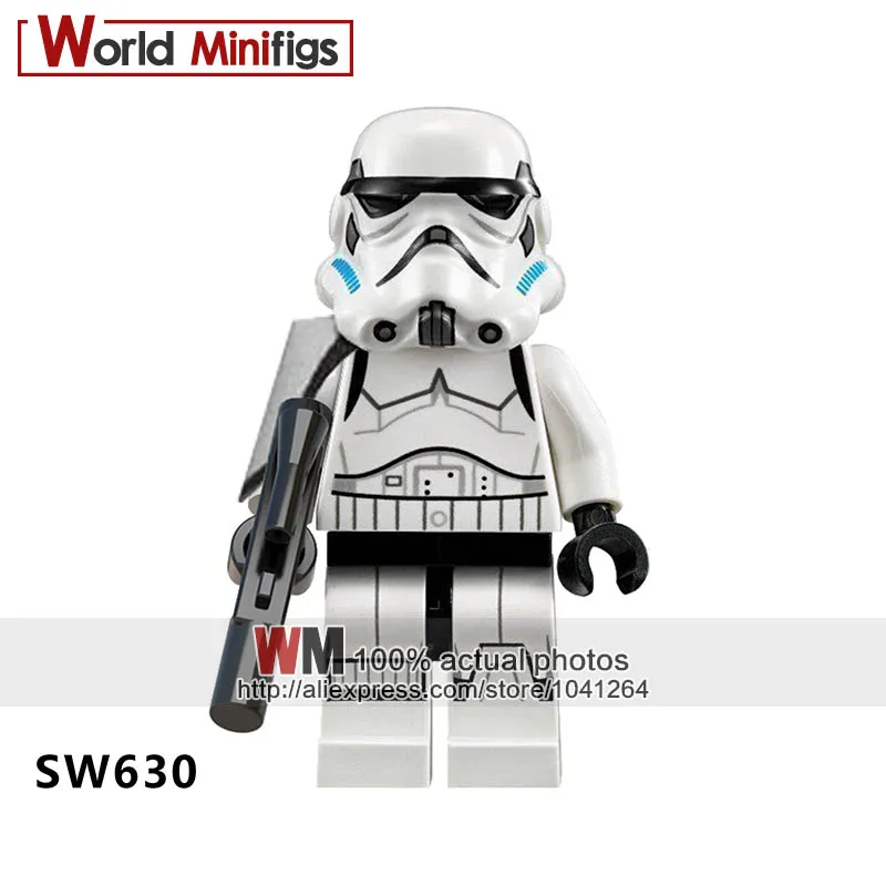 

Single Sale Building Block First Order Mimban Sandtrooper Shadow Force Awakens Brick Toy