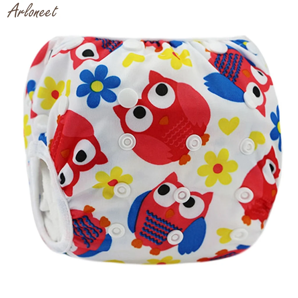 Swim Diapers Toddler Baby Boy Girl Swim Diapers Reuseable Adjustable for Baby Swimming Lesson Summer Pants High Quality - Цвет: G