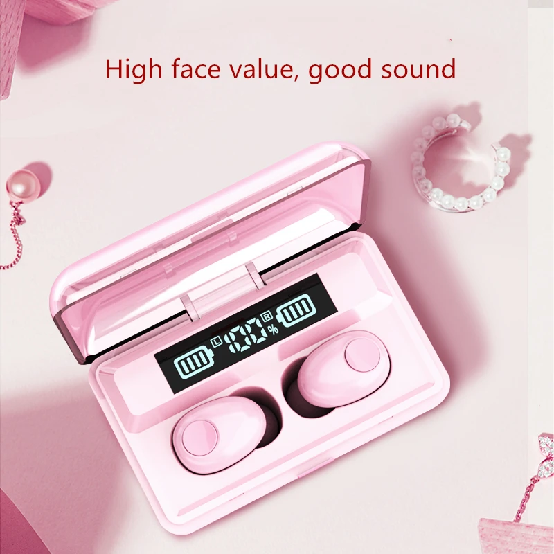 SHISUO новые светодиодные Bluetooth наушники Hifi Беспроводные наушники с шумоподавлением водонепроницаемые наушники для телефонов Xiaomi huawei samsung