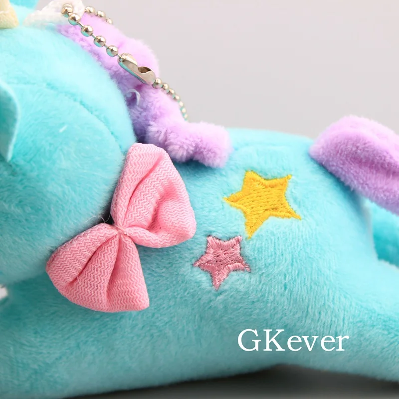 5 стилей Kawaii Единорог плюшевая кукла игрушка брелок Подвеска Мягкие и плюшевые детские игрушки в виде животных популярный мультфильм Единорог кукла подарок