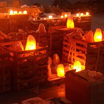 

Crystal Salt Lamp Night Light Himalayan Salt Lamp Perfect Gift Home Decor Bedroom Lighting Personality Creative