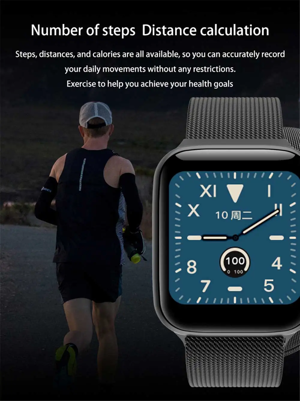 W68 Смарт-часы для мужчин IP67 водонепроницаемый серии 5 1,54 дюймов полный сенсорный фитнес-трекер сердечного ритма VS W58 Iwo 12 Спортивные Смарт-часы