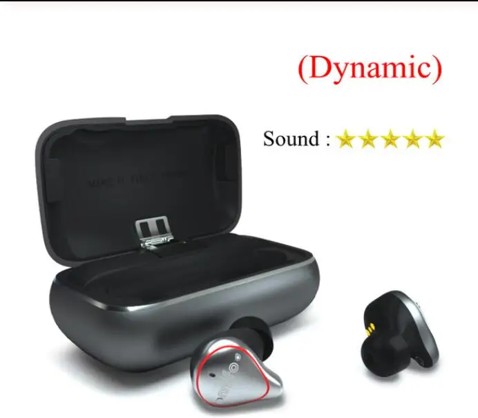 Grey Standard Mifo O5 Bluetooth 5,0 настоящие беспроводные наушники Сбалансированные Bluetooth спортивные стереонаушники звуковые наушники с зарядным устройством для телефона - Цвет: Grey Standard