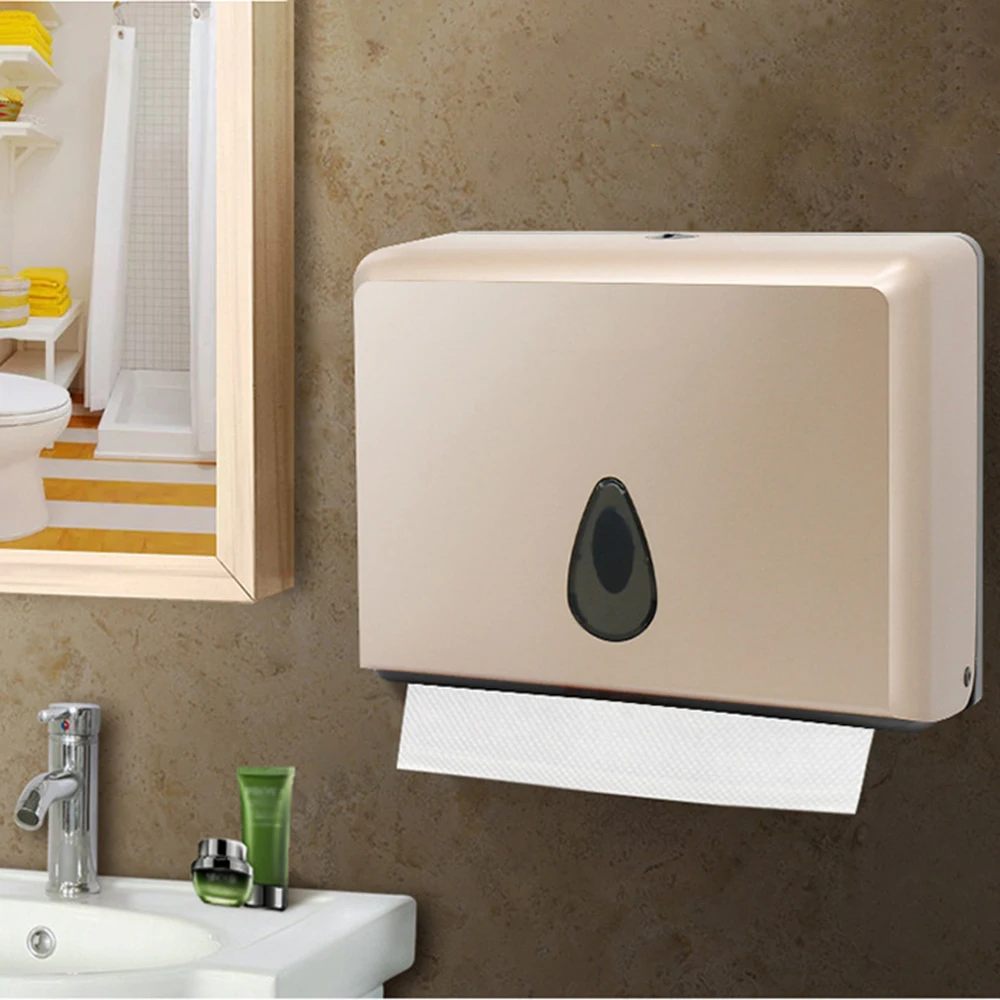 1pc Tissue Wall-Mounted Box Plastic Drop Window Arc Paper Outlet Punch-Free Case | Дом и сад
