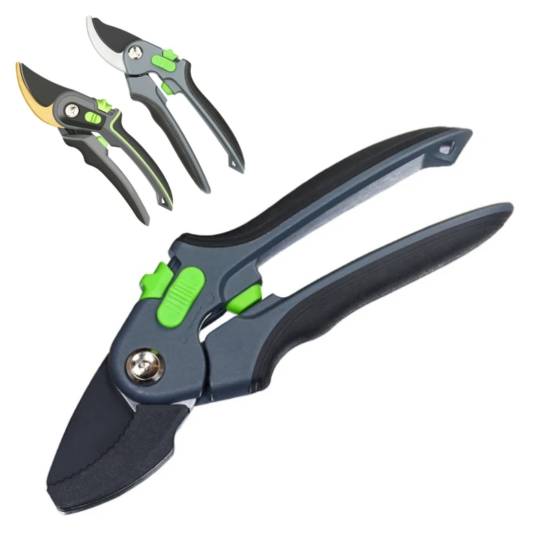 

Gardening Pruning Shears Household Large Opening Garden Scissors Fruit Trees Flowers Branches Plastic Tube Scissors Hand Tools