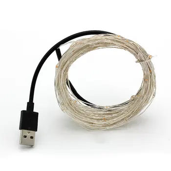 

10M/20M USB LED String Light Waterproof LED Copper Wire String Holiday Fairy Lights For Christmas Party Wedding Decoration
