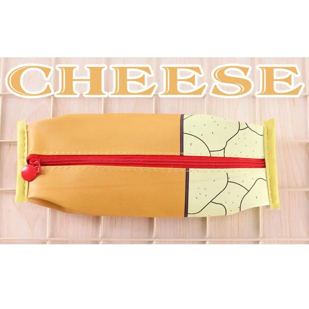 

Korean Stationery Pen Box Simulation Fun Snacks Stationery Pen Bag Student Large Capacity Pencil Bag