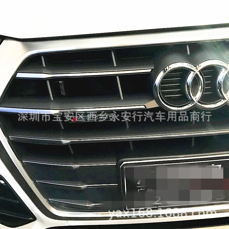 Audi стиль 16-A6LQ3Q5A4L атлетические A6L передние автомобильные Логотипы Audi Спорт автомобиль логотип