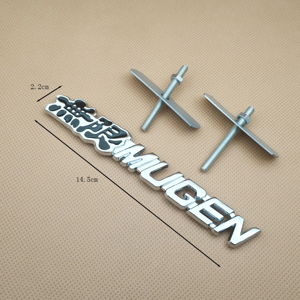 Металлический Стайлинг автомобильной решетки MUGEN значок передняя решетка Спортивная автоэмблема для электронный контроллер дросселя для Honda Civic CRV