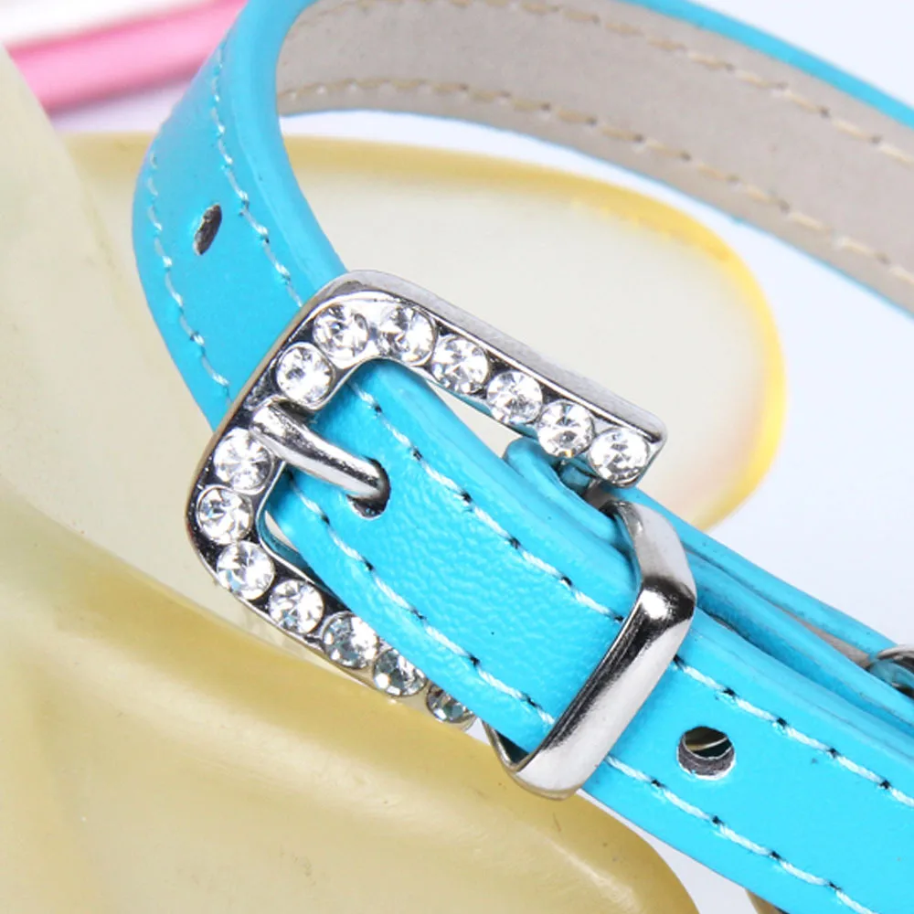 Pet Dog Collar PU Adjustable  Pets Dogs CatsCollar Control Handle Training Pet Cat Dog Puppy Kitten Collar Pet Supplies Products