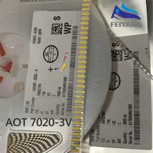 1000 шт. AOT светодиодная подсветка высокой мощности светодиодный 1 Вт 3 в 7020 55лм холодный белый ЖК-подсветка для ТВ-телевизора применение CM236-Q322-N