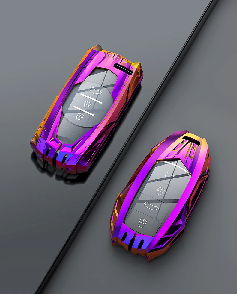 Copertura portachiavi per auto in lega di zinco per Chery Tiggo 8 3x 5x Gx EQ7 Arrizo Exeed 65R 32R Tiggo 7 Pro 5 2020 custodia per telecomando Shell - H05ce1d58555f4f5f930d9ea7a65447e7K