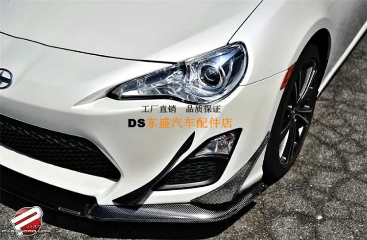 Подходит для TOYOTA GT86 BRZ Пароль JDM углеродного волокна дефлектор воздуха
