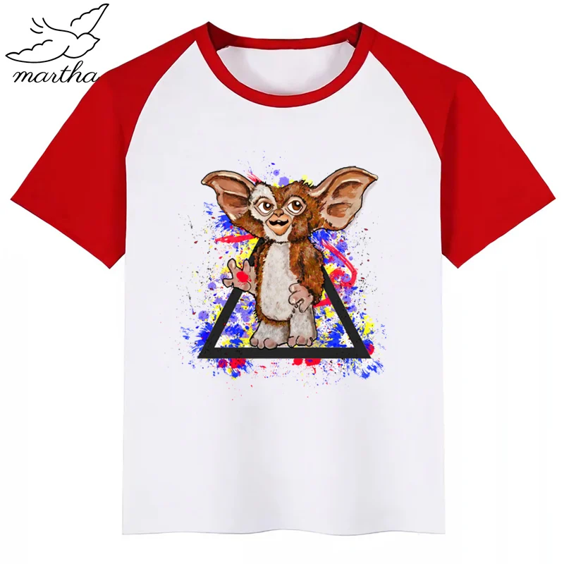 

Gremlins Baby Boy Girl Tshirt Kids Boys Top Child Print Gremlins Tee Funny T-shirts Summer Short Sleeve Tops