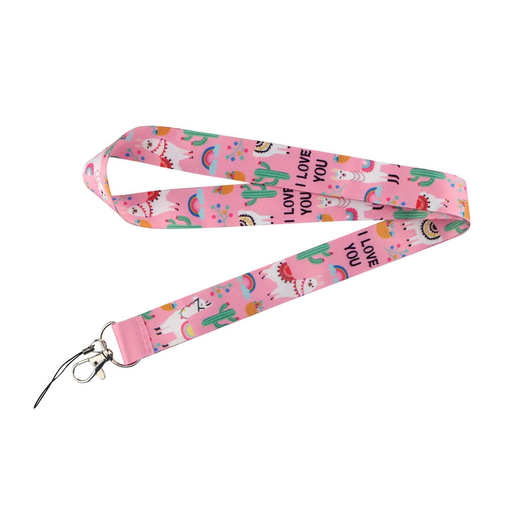 A3522 Patchfan Мультфильм Альпака шнурки брелки держатель для карт s карты домашние