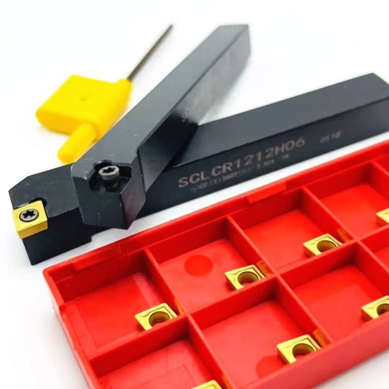 SCLCR1212H06 Set Portautensili Tornio 12 Mm E Inserti In - Foto 11