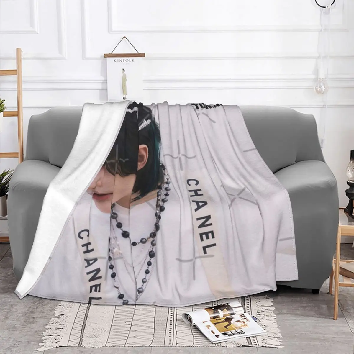 Hyunjin Hwang Stray Kids Noeasy Blanket Bedspread Bed Plaid Plaid Bedspread  90 Anime Blanket Winter Bed Covers - AliExpress