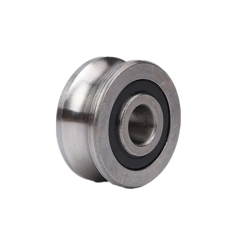 20pcs LFR5201-10NPP LFR5201-10KDD U groove pulley track guide roller bearing 12*35*15.9mm LFR5201-10ZZ LFR5201-10RS 10mm shaft