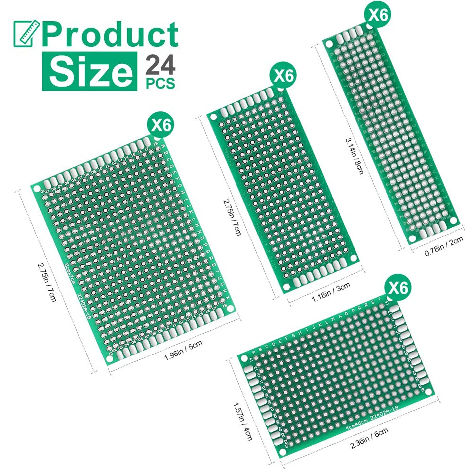Double Side Proto Perforated PCB Circuit Board
