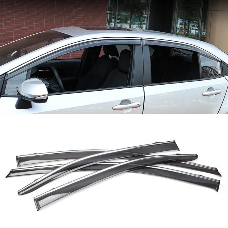 Accesorios de coche para Toyota Corolla E210 SEDAN 2019 2020 2021 2022, visera de ventana, Deflector de viento, contra la lluvia y el sol|Toldos y refugios| - AliExpress