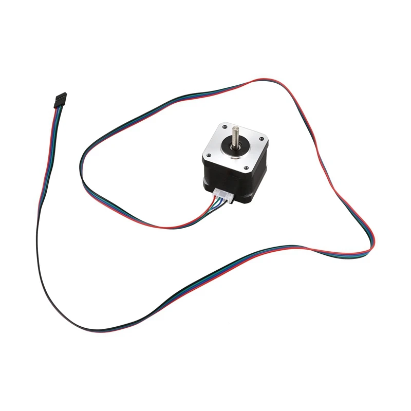 HOT-5Pcs 17HS4401S мотор Скорость стабильный 4-свинец Nema17(Национальная ассоциация владельцев электротехнических предприятий) шаговый двигатель 42 двигатель низкая Шум 42bygh 1.7A для станков с ЧПУ XYZ 3D-принтеры доступа