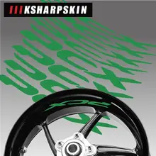 Высокое качество moto rcycle rim логотип наклейка светоотражающая Мото Аксессуары Украшение для honda PCX 125 150 наклейка