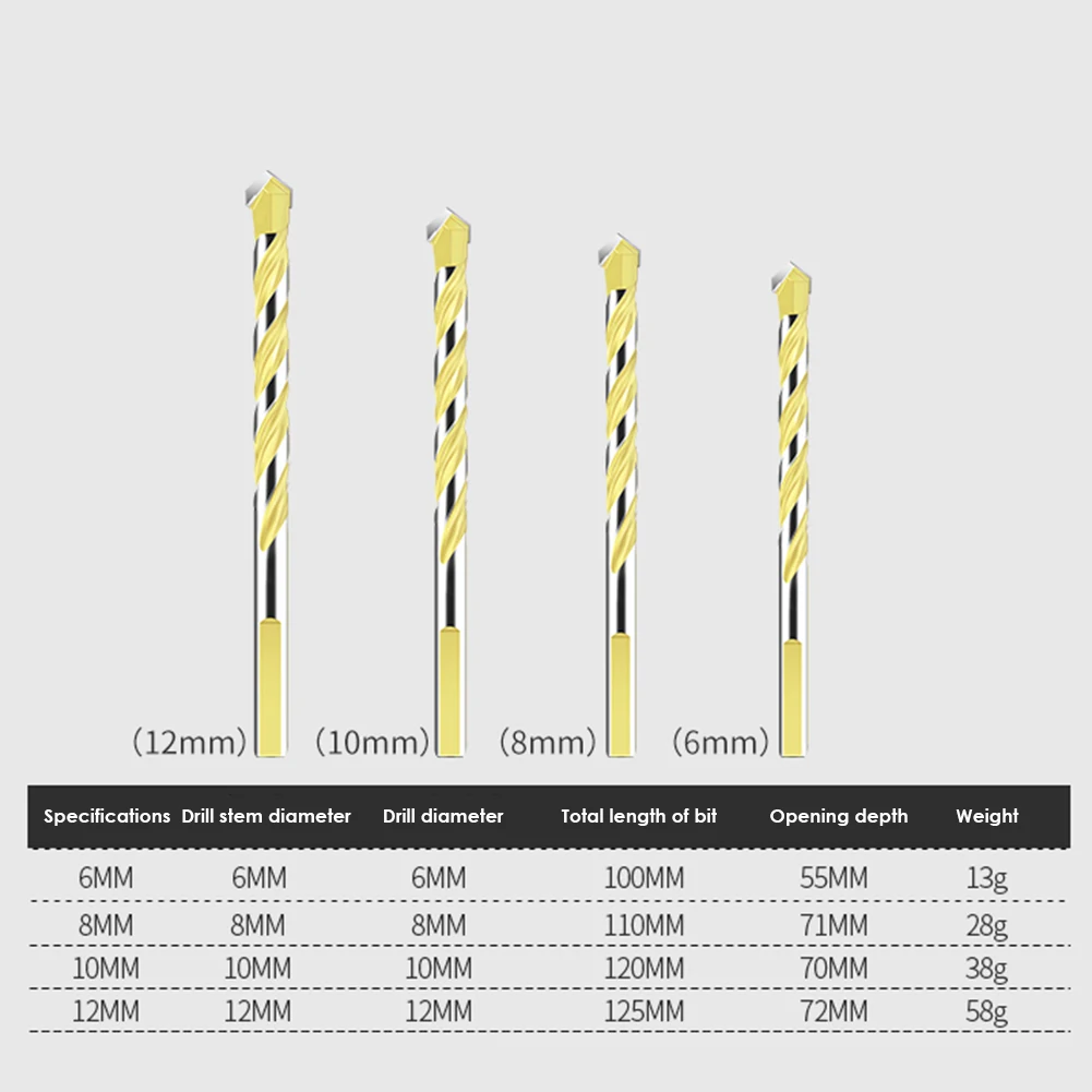 Тип самолета дерево Круг отверстие пилы резак 4 шт. Карбид сверло Набор DIY стены