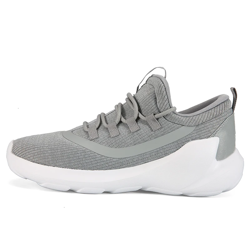 

PEAK Men Casual Shoes Lightweight Comfortable Breathable Walking Sneakers Textile Fast Lace-up Men Shoes