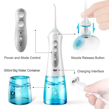 

Dental Flosser Water Irrigator Floss Tooth Pick Oral Rental 4 Get Irrigation