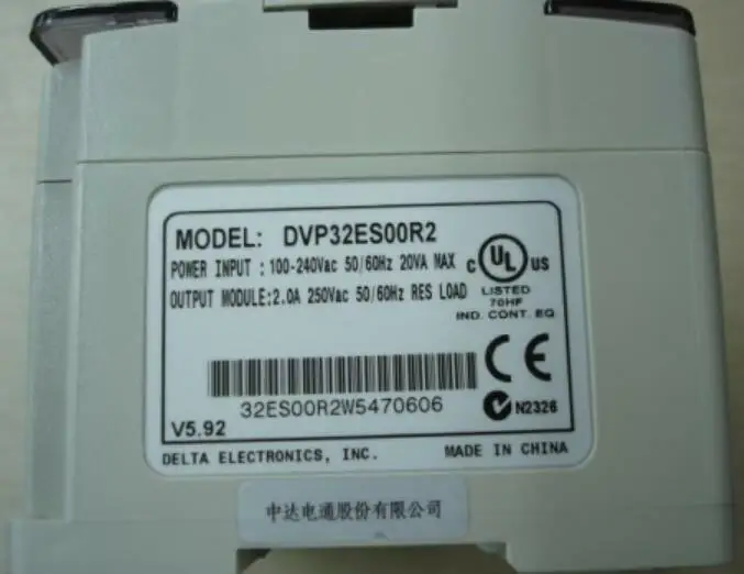 Used Delta PLC DVP-32ES DVP32ES00R Tested