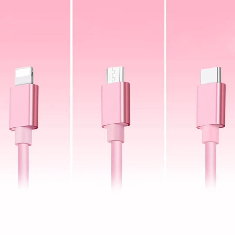 Мульти зарядный кабель 3 в 1 Тип C Micro USB выдвижной для мобильного телефона для продажи