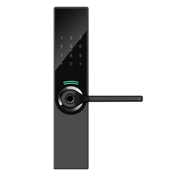 

Digital Biometric Fingerprint Lock Keyless Smart Door Lock Fingerprint+Password+RFID Card+Key+APP Unlocking 5 Ways