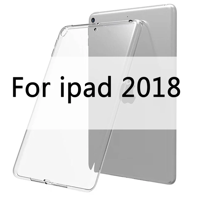 Case For iPad 10.2 2019 MiNi 2 3 4 5 TPU Transparent Silicone Shockproof Cover For New iPad 2017 2018 Pro 10.5 Air 1 2 Back Case For ipad 2018