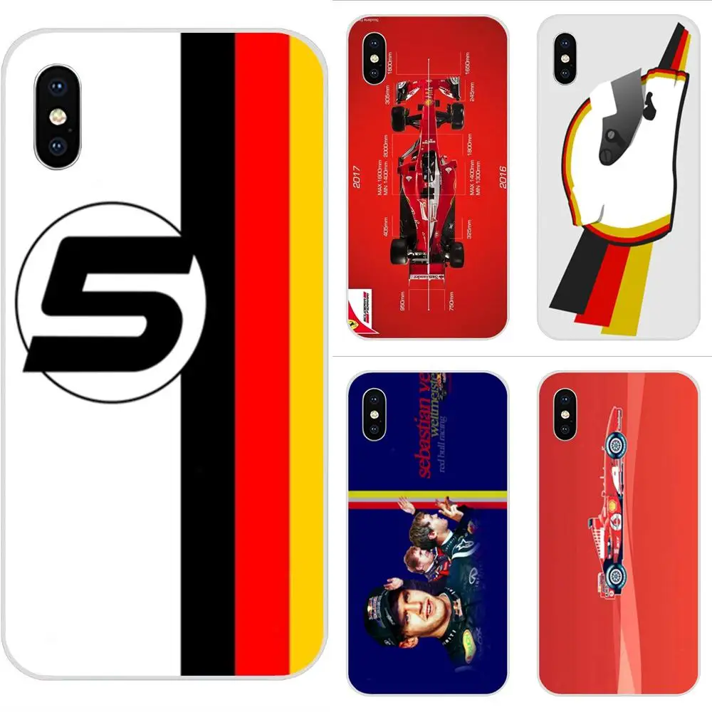Для samsung Galaxy Note 5 8 9 S3 S4 S5 S6 S7 S8 S9 S10 5G mini Edge Plus Lite TPU Capa чехол для гонок Sebastian Vettel |