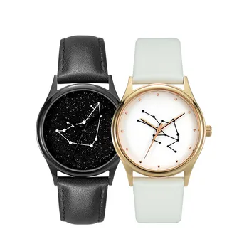 

Two Constellation-like Customized/Waterproof Couple Watches just for you
