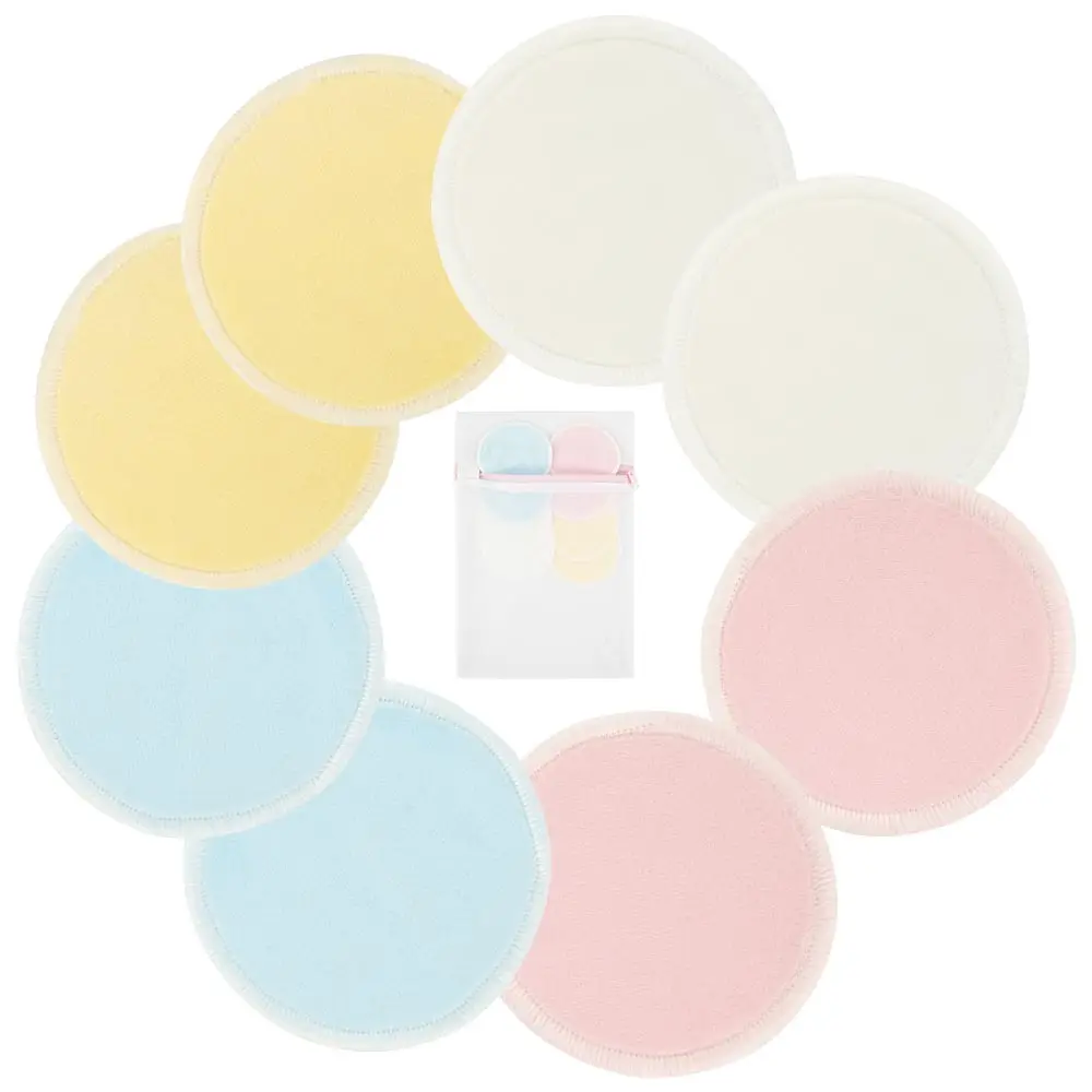 8 шт многоразовые ватные колодки для снятия макияжа средство лица двойные