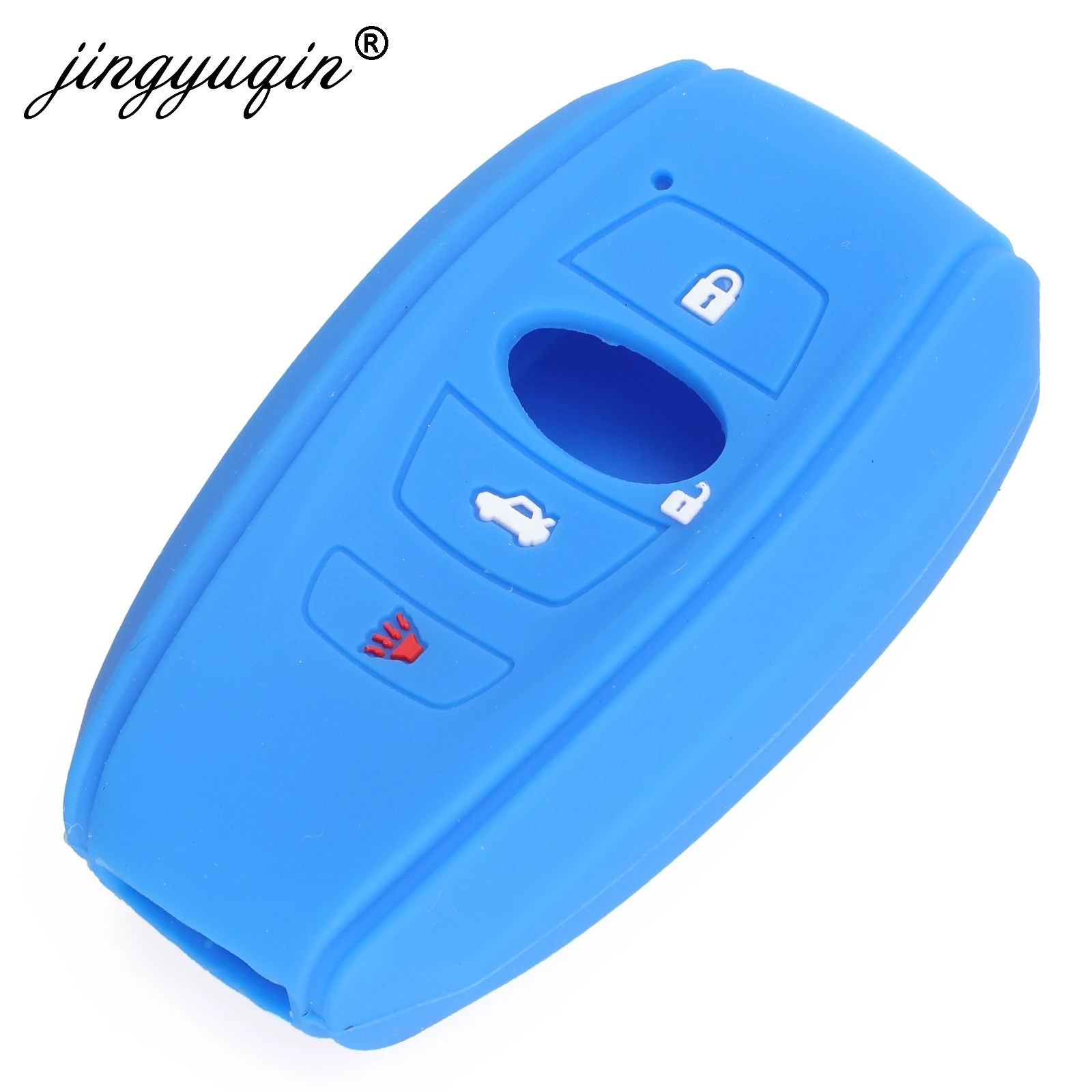 Jingyuqin 30 шт. силиконовый чехол для ключей от машины сумка для хранения протектор для Subaru XV Forester Outback Subaru BRZ ключ крышка без ключа