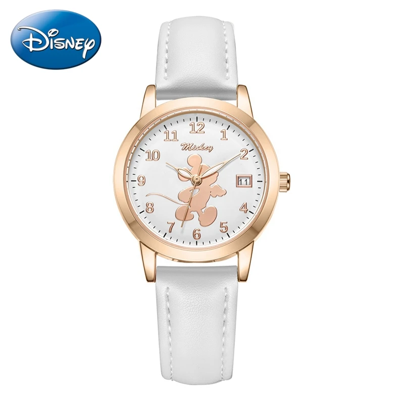 Watch Mickey-Mouse-Clocks Big-Sale Quartz Girls Fashion-Time Minnie Women Student Strap
