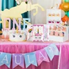 10 pièces licorne plastique cadeau sacs bonbons sac sacs jetables fête d'anniversaire faveurs Cellophane sac noël mariage fête d'anniversaire ► Photo 2/6