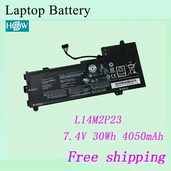 Аккумулятор для ноутбука LENOVO L14L2P22 L14S2P22 L14M2P23 L14M2P24 батареи
